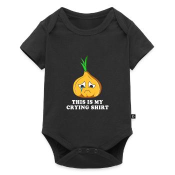 Onion - Baby Premium short-sleeve bodysuit - black - Front