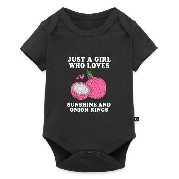oignon - Body à manches courtes Premium Bébé - noir - Devant