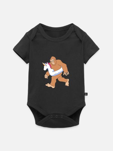 Pool Party - Baby Premium Kurzarmbody - Schwarz