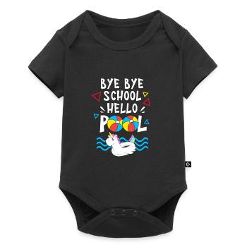 Pool Party - Baby Premium short-sleeve bodysuit - black - Front