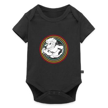 Loup-garou - Body à manches courtes Premium Bébé - noir - Devant