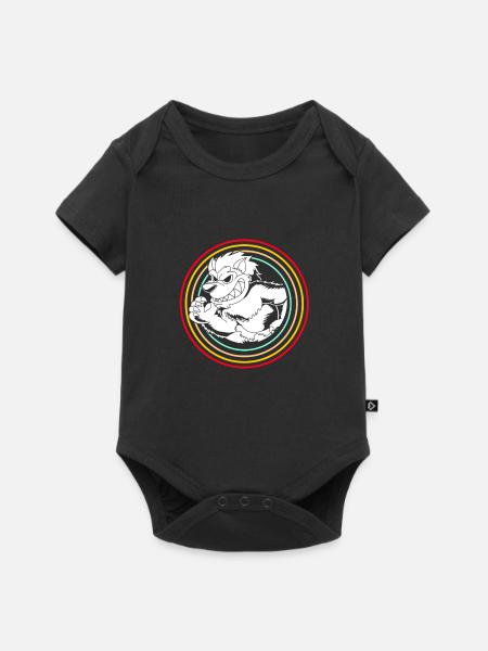 Werwolf - Baby Premium Kurzarmbody - Schwarz