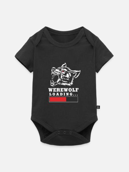 Werwolf - Baby Premium Kurzarmbody - Schwarz