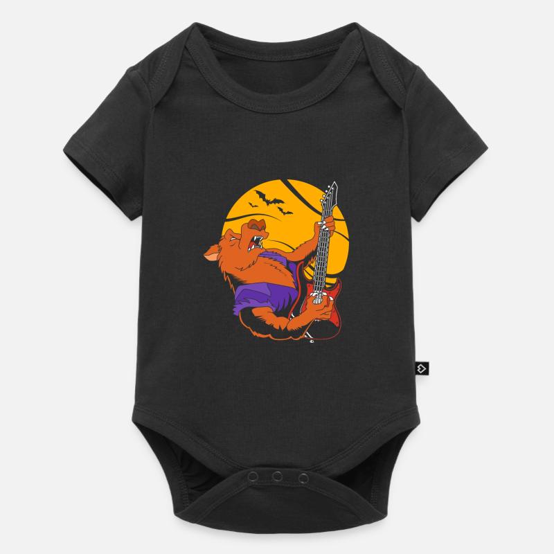 Werwolf - Baby Premium Kurzarmbody - Schwarz