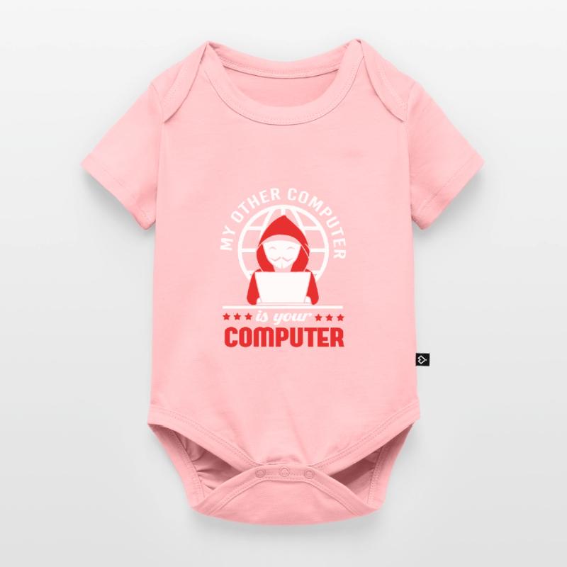 Cybersecurity Cyber Programmierer Hacker Baby Premium Kurzarmbody