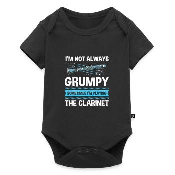 Clarinette - Body à manches courtes Premium Bébé - noir - Devant