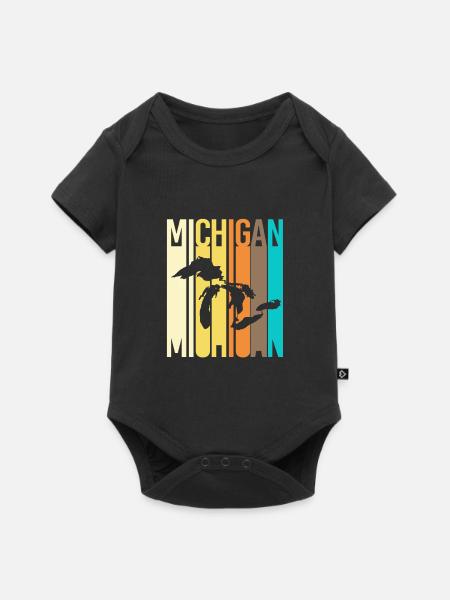 Great Lakes - Baby Premium Kurzarmbody - Schwarz