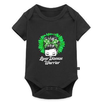 Liver disease - Baby Premium short-sleeve bodysuit - black - Front