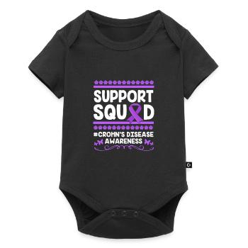 Maladie de Crohn - Body à manches courtes Premium Bébé - noir - Devant