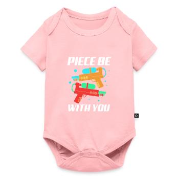 Pistolet à eau - Body à manches courtes Premium Bébé - rose - Devant