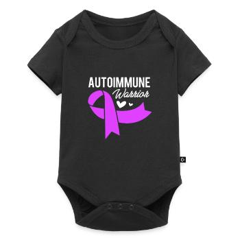 Autoimmune disease - Baby Premium short-sleeve bodysuit - black - Front