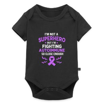 Autoimmune disease - Baby Premium short-sleeve bodysuit - black - Front
