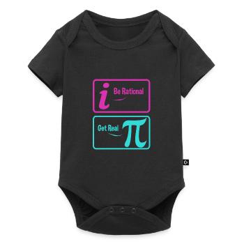 Mathématiques - Body à manches courtes Premium Bébé - noir - Devant
