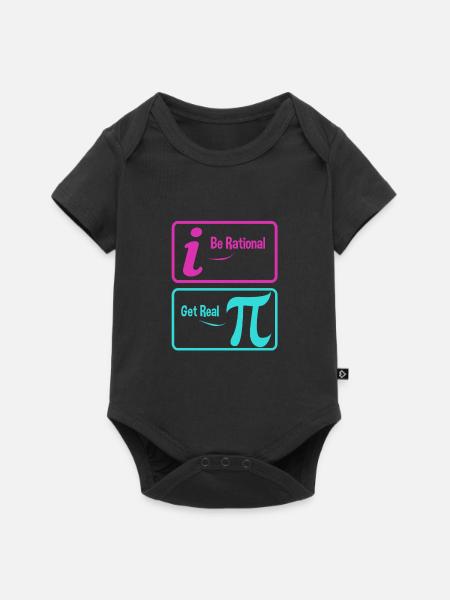 Mathematik - Baby Premium Kurzarmbody - Schwarz