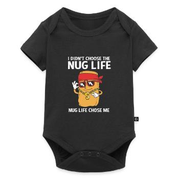 Nuggets de poulet - Body à manches courtes Premium Bébé - noir - Devant