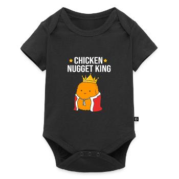 Chicken Nuggets - Baby Premium short-sleeve bodysuit - black - Front