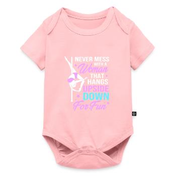 Pole Dance - Baby Premium Kurzarmbody - Rosa - Vorne