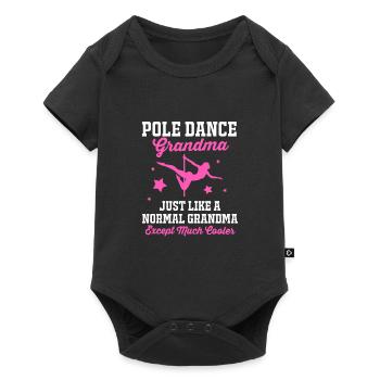 Pole Dance - Baby Premium short-sleeve bodysuit - black - Front