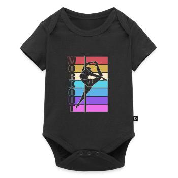 Pole Dance - Baby Premium short-sleeve bodysuit - black - Front