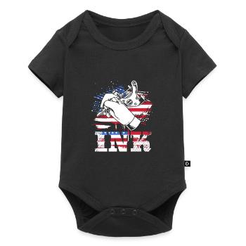Tattoo Artist Tattoo Artist Tattooed Tattoo - Baby Premium short-sleeve bodysuit - black - Front