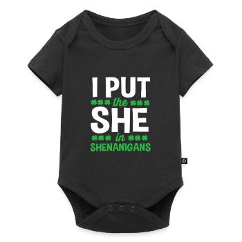 Shenanigan - Baby Premium short-sleeve bodysuit - black - Front