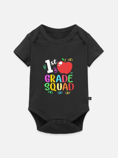 Erstklässler - Baby Premium Kurzarmbody - Schwarz