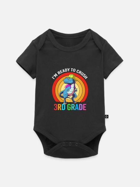 3. Klasse - Baby Premium Kurzarmbody - Schwarz