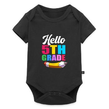 5th Grade - Baby Premium short-sleeve bodysuit - black - Front