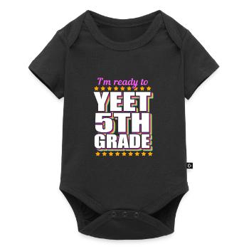 5th Grade - Baby Premium short-sleeve bodysuit - black - Front