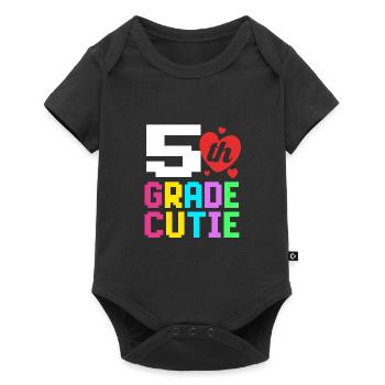 5th Grade - Baby Premium short-sleeve bodysuit - black - Front