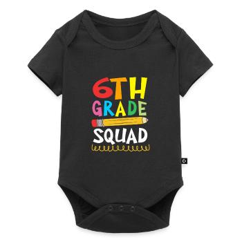 6th Grade - Baby Premium short-sleeve bodysuit - black - Front