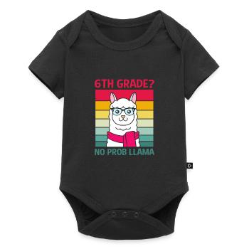 6th Grade - Baby Premium short-sleeve bodysuit - black - Front