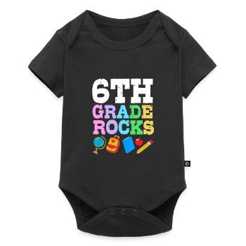 6ème - Body à manches courtes Premium Bébé - noir - Devant