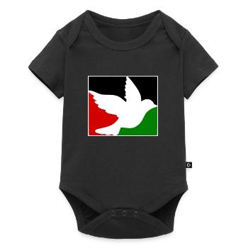 Free palestine - Baby Premium short-sleeve bodysuit - black - Front