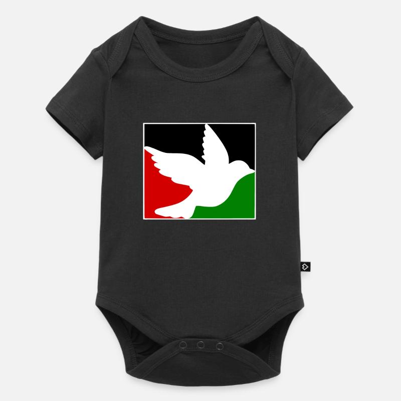 Free palestine - Body à manches courtes Premium Bébé - noir