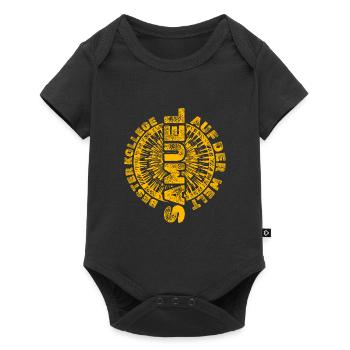 Chef Samuel - Baby Premium Kurzarmbody - Schwarz - Vorne