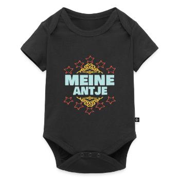 Gift for Antje - Baby Premium short-sleeve bodysuit - black - Front