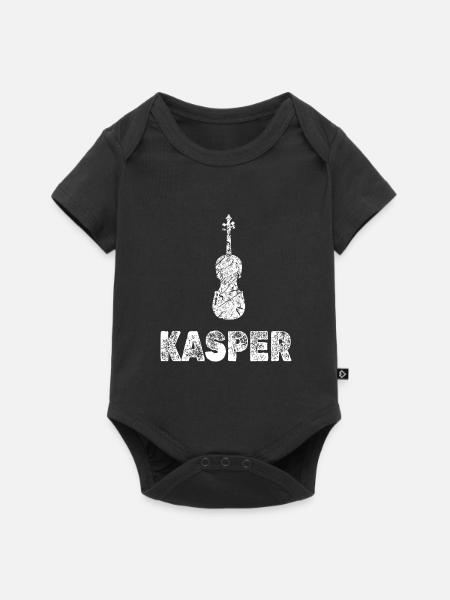 Bratsche Kasper - Baby Premium Kurzarmbody - Schwarz