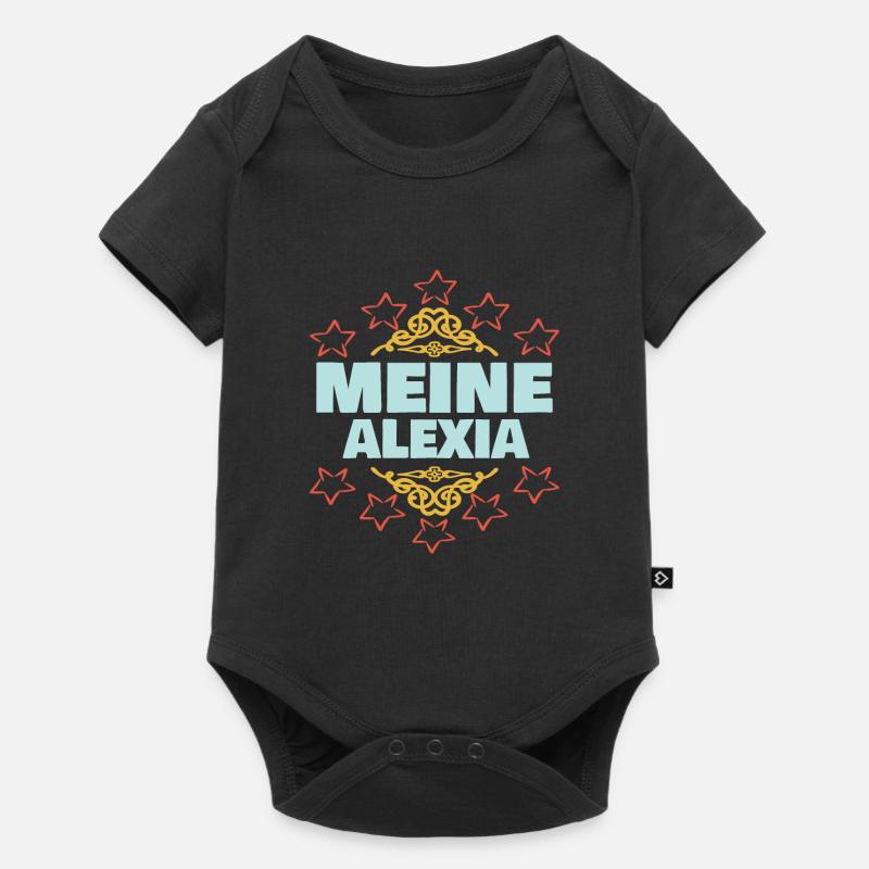 Fille Alexia - Body à manches courtes Premium Bébé - noir
