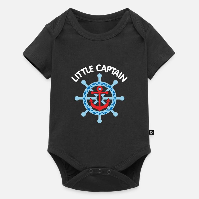Petit capitaine - Body à manches courtes Premium Bébé - noir