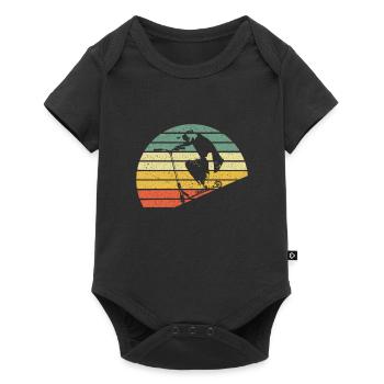 Scooter Scooter Stunt - Body à manches courtes Premium Bébé - noir - Devant