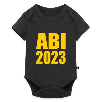 Abi 2023 - Baby Premium Kurzarmbody - Schwarz - Vorne