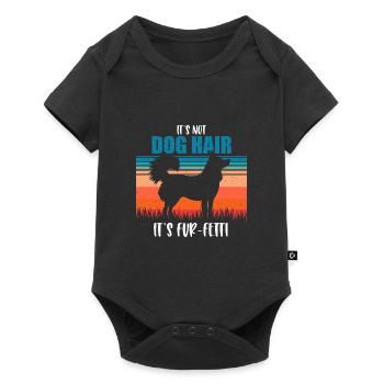 Quai de trèfle de l’Alaska - Body à manches courtes Premium Bébé - noir - Devant