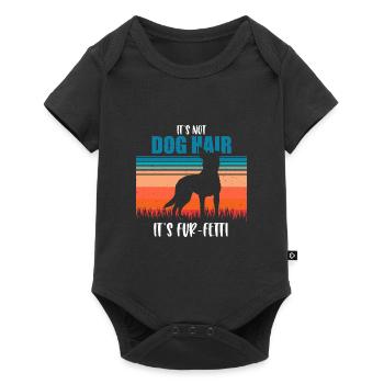 Australian Cattle Dog - Baby Premium Kurzarmbody - Schwarz - Vorne
