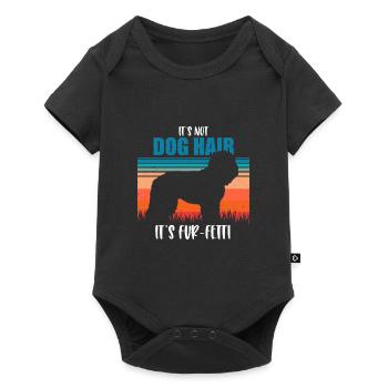 Barbet - Baby Premium short-sleeve bodysuit - black - Front