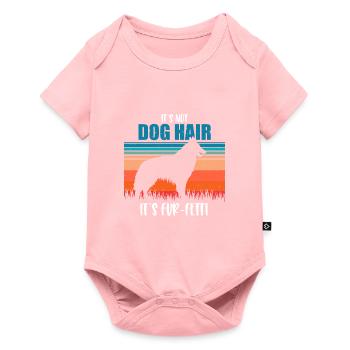Belgian Tervuren - Baby Premium short-sleeve bodysuit - rose - Front