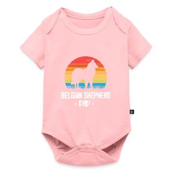 Belgian Shepherd - Baby Premium short-sleeve bodysuit - rose - Front