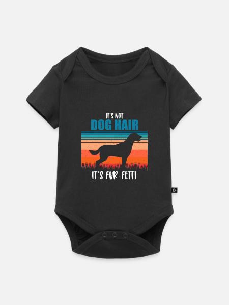 Chesapeake Bay Retriever - Baby Premium Kurzarmbody - Schwarz
