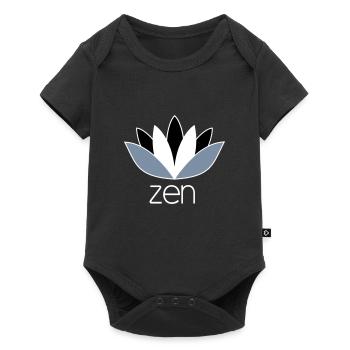 Zen - Baby Premium short-sleeve bodysuit - black - Front