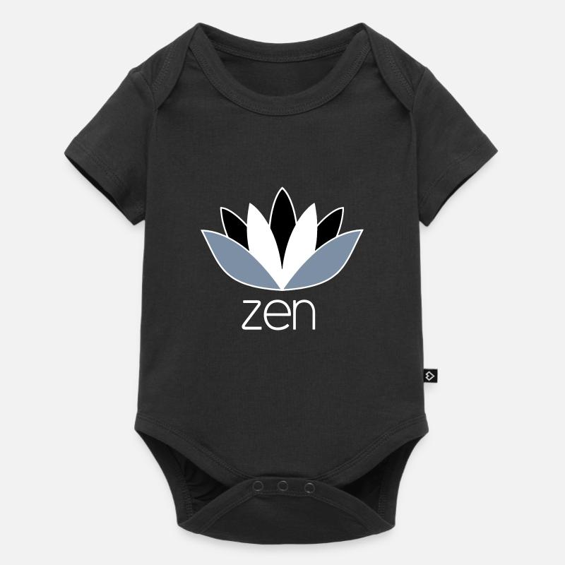 ZEN - Body à manches courtes Premium Bébé - noir